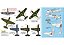 Decalque P-40C, E, K & M FAB 1/48 - FCM 48022 - Imagem 3
