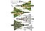 Decalque Mirage III FAB 1/72 - FCM 72-033 - Imagem 3