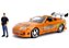 Miniatura Toyota Supra Velozes e Furiosos com boneco Brian - 1/24 - Jada Toys - Imagem 3