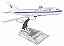Miniatura Boeing 747-400 Air China - 16 cm - Imagem 3