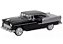 Miniatura Chevy Bel Air 1955 - preto - 1/24 - Motormax 73229 - Imagem 1