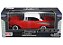 Miniatura Chevy Bel Air 1957 - vermelho - 1/24 - Motormax 73228-H - Imagem 3