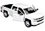 Miniatura Chevy Silverado 1500 LT Z71 Crew Cab 2017 - branco - 1/27 - Motormax 79348 - Imagem 2