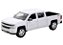 Miniatura Chevy Silverado 1500 LT Z71 Crew Cab 2017 - branco - 1/27 - Motormax 79348 - Imagem 1