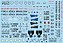 Decalque C-130 FAB versões camufladas 1/72 - FCM Rio 72003 - Imagem 1
