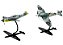 Gift Set Supermarine Spitfire Mk.Vc vs Bf109F-4 Dogfight Double - 1/72 - Airfix A50194 - Imagem 3