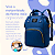 Mochila Maternidade Bolsa Mamãe Bebê - Azul Marinho - Imagem 4