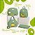 Kit 4 Bolsas Exclusive Trem Verde Escuro Para Bebê Saída De Maternidade - Imagem 2
