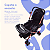 Carrinho de Bebê Premium Luxo Passeio Menina Menino Dobrável Reclinável Bamboo Baby Preto - Imagem 6