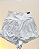 ✨🧵 SIM! IMPERFEITA - Shortinho Minimalista 🧵✨ Branco - Imagem 1