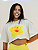 Cropped Oversized Flor de Sol - Imagem 1