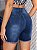 Short Jeans Lavagem  Botão Simples ocasional. - Imagem 2