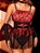 Conjunto  Macacão de Malha com Painéis para Fantasia de Halloween 5 Peças - Imagem 6