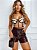 Conjunto Feminino Short Paete e Cropped Corselet em Tule Tomara que Caia - Imagem 3