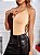 Body Maiô Cadeia Criss Cross Corte Fora Bloco de Cores Sexy - Imagem 4