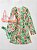 Conjunto de Biquíni Torção Tropical 3 Estampas de Plantas Reunidas e Quimonos Boho 3 Peças - Imagem 10