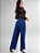 Calça Jeans Feminina Wide Leg Sem Lycra Cintura Alta Destroyed - Imagem 5