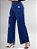 Calça Jeans Feminina Wide Leg Sem Lycra Cintura Alta Destroyed - Imagem 4