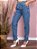 Calças Jeans Elegante com 2 Cinto - Imagem 3