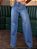 Calça Jeans Perna Reta Cintura Alta. - Imagem 5