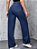 Calça Jeans Perna Reta Costura Superior Cintura Alta - Imagem 2