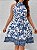 Vestido de Cabresto Impressão Floral com Cintonto - Imagem 2