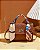 Bolsa Quadrada Mini Cachecol twilly Decoração Aba - Imagem 3