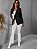 Bolso Botões na frente Simples elegante Blazer - Imagem 2