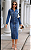 Vestido Jeans Bolso com Aba Corte Bruto - Imagem 4