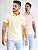 Kit 5 camisas polo masculina casual malha piquet - Imagem 2