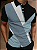 Camisa polo bloco de cores - Imagem 5