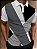 Camisa polo bloco de cores - Imagem 1