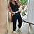 Conjunto Listrado Giz - Imagem 1