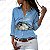 Camisa feminina personalizada D3 Gato - Imagem 12