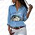 Camisa feminina personalizada D3 Gato - Imagem 13