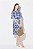 Vestido Lazuri dividido estampa Porcelana - Imagem 9