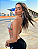 Top Cropped Cruzado amarrado sem costas Halter - Imagem 5