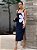 Vestido Midi Flores Recortada - Imagem 4