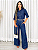 Conjunto Jeans com Calça e Camisa manga longa Super Elegante e Moderno - Imagem 1