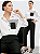 Camisa  de Mangas Compridas e Listras - Imagem 2