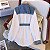 Camisa Jeans Bloco de Cores Emenda - Imagem 2