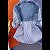 Camisa Jeans Bloco de Cores Emenda - Imagem 11