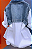 Camisa Jeans Bloco de Cores Emenda - Imagem 7