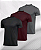 Kit 3 Camiseta Masculina Dry Fit Slim Fit Manga Curta Proteção UV - Imagem 1