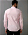 Camisa Social lisa detalhes punhos Microfibra não Amassa - Imagem 20