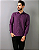 Camisa Social lisa detalhes punhos Microfibra não Amassa - Imagem 14