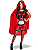 Fantasia Chapéuzinho Vermelho com Capa - Imagem 1