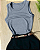 Conjunto 2 peças Regata canelada + Short Alfaiataria com cinto - Imagem 8