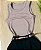 Conjunto 2 peças Regata canelada + Short Alfaiataria com cinto - Imagem 12