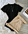 Conjunto 2 peças Body e Short com cinto - Imagem 9